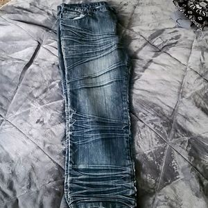 Men's indigo jeans